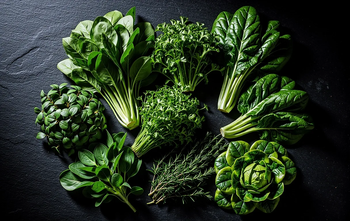 Leafy greens nutrient density
